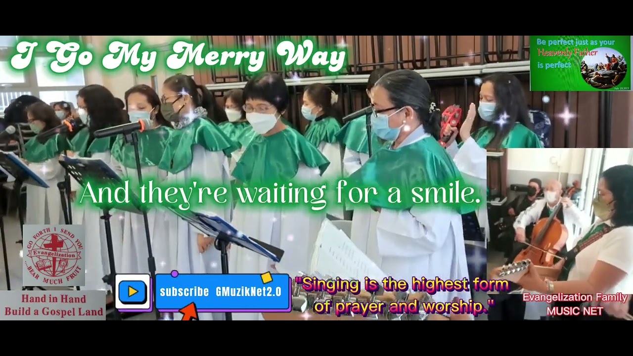 Merry Way I Go My Merry Way ( recessional song ) @muzikNet2.0 - YouTube