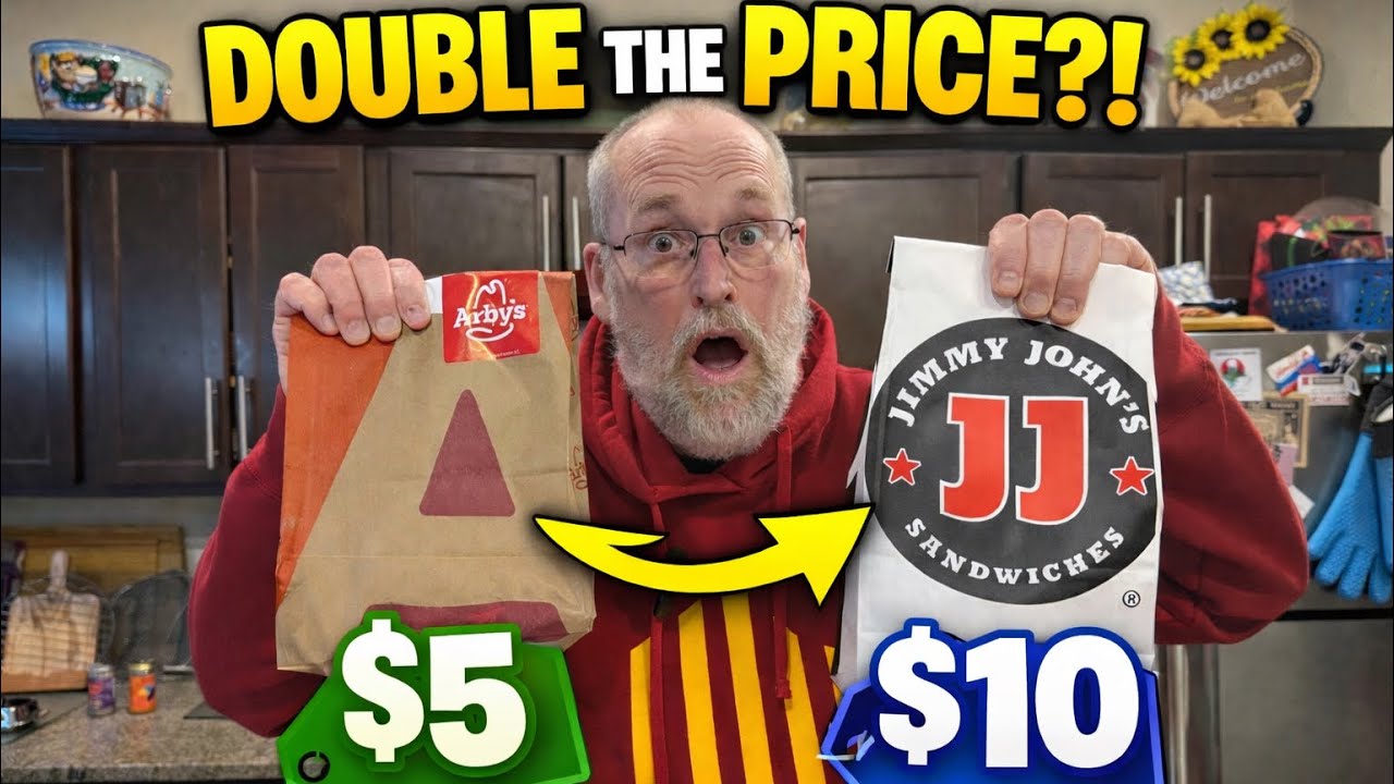 Jimmy John’s NEW Greek Gyro vs Arby’s Gyro | Is It Worth DOUBLE the Price?
