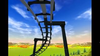 Compact Inverted Coaster - On-Rides Rollercoaster Tycoon 3 #2
