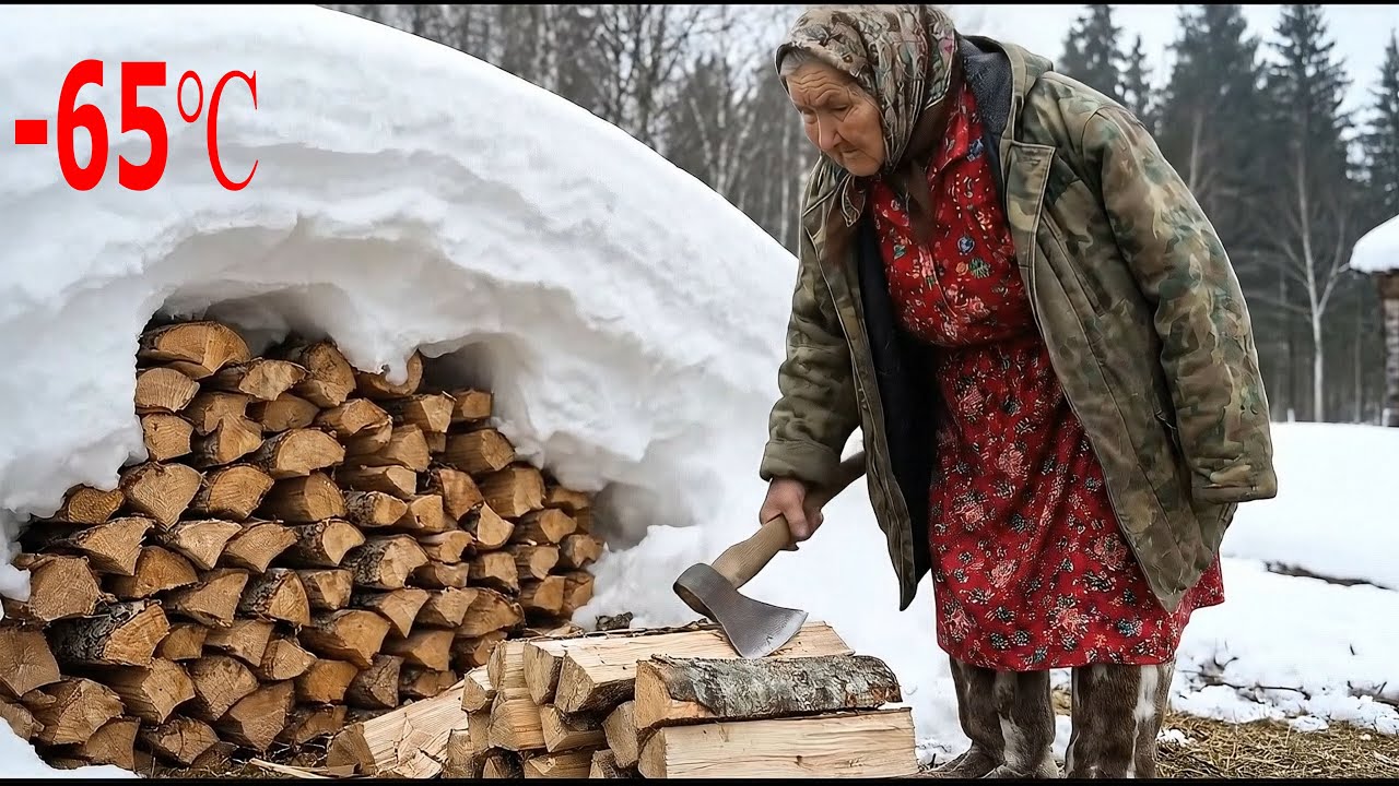 Extreme winter in the North of Russia. How do the northern Khanty people SURVIVE IN THE TAIGA?