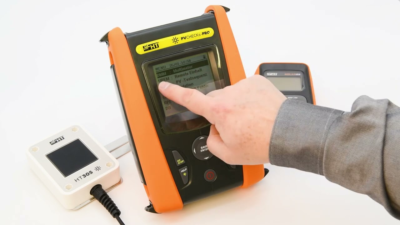 PVCHECKs-Pro – Installationstester für Photovoltaik-Anlagen IEC