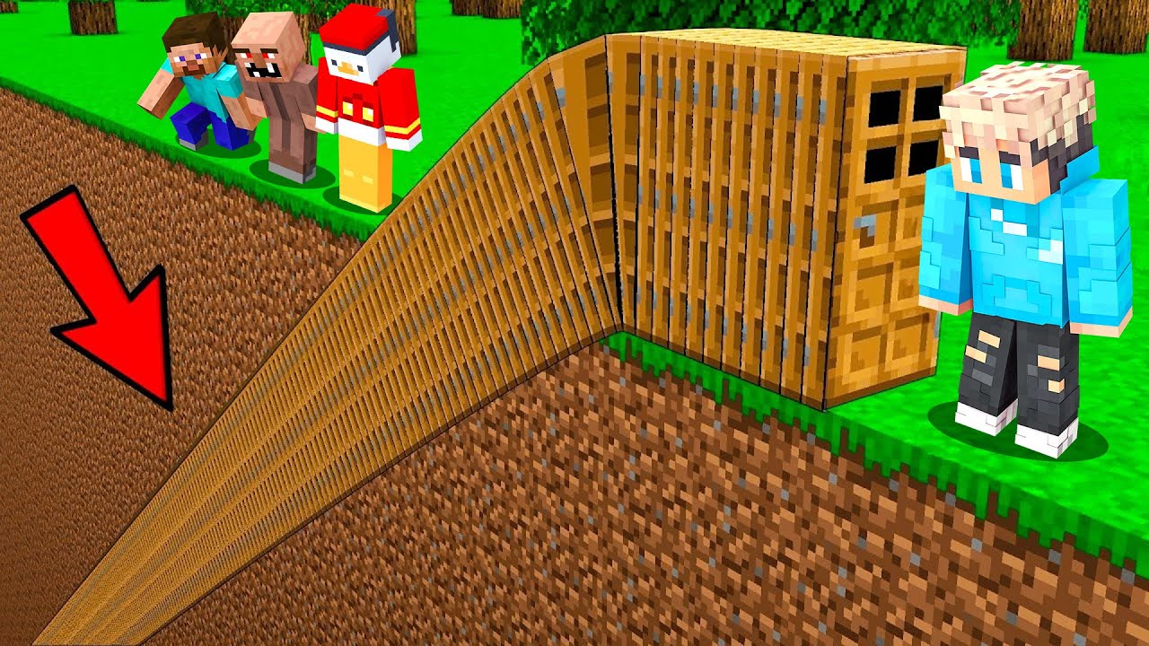 Ich FINDE die SICHERSTE TÜR in MINECRAFT! 😨