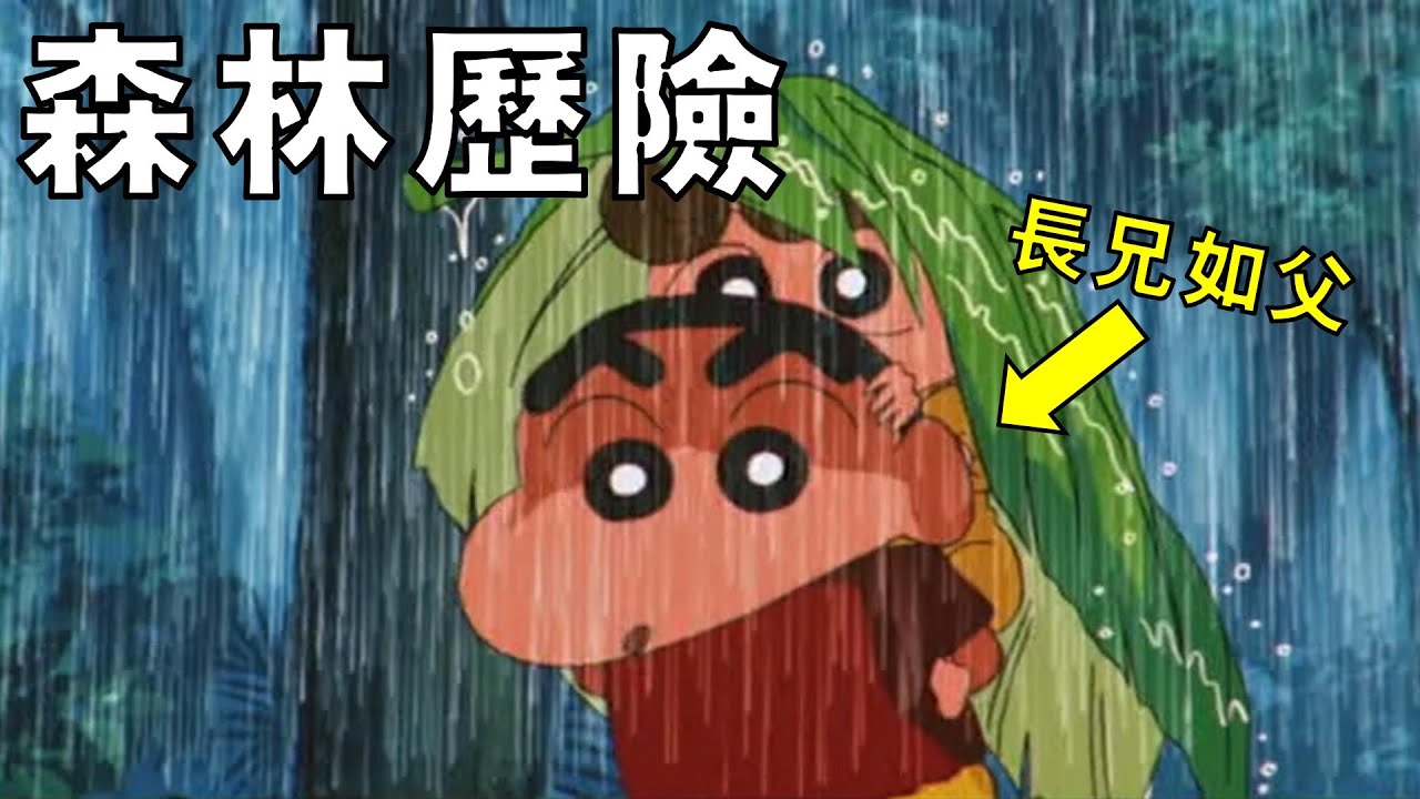 【蠟筆小新】廣志美伢被猴群抓走，春日部防衛隊冒險上孤島，竟發現有人訓猴行惡，一口氣看完蠟筆小新劇場版第八部呼風喚雨的熱帶雨林！