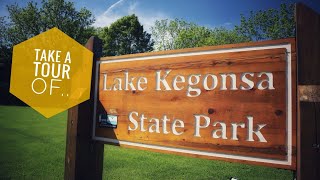 Wisconsin state park Lake Kegonsa tour HD