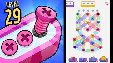 🏅 UNSCREW IT: NUTS & BOLTS JAM 🔩🪛 Level 29 🤪🧩 Gameplay Walkthrough