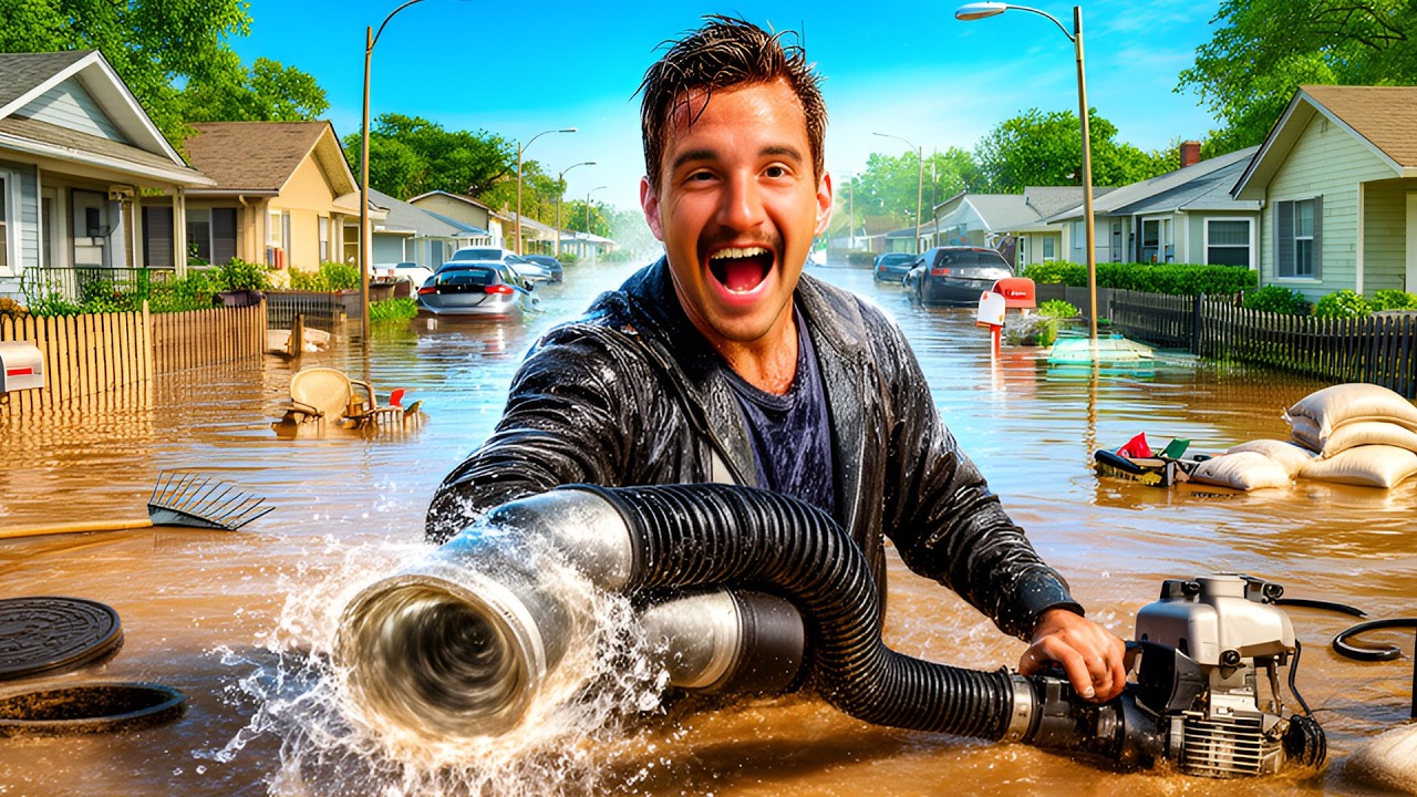 TRAGEDIA! CAŁE MIASTO ZALANE! | DRAIN SIM #1