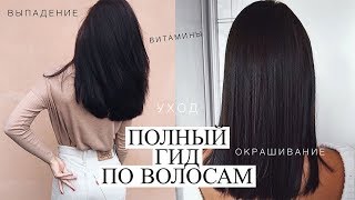 МОИ ВОЛОСЫ: ВЫПАДЕНИЕ, ОКРАШИВАНИЕ, ВИТАМИНЫ, УХОД |  ПОЛНЫЙ ГИД ПО ВОЛОСАМ