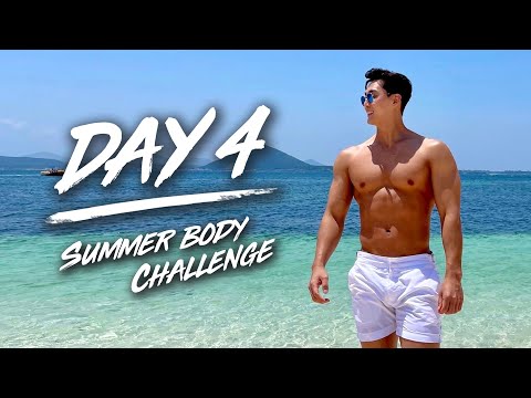 [DAY 4] <strong>Summer</strong> Body <strong>Challenge</strong> - 10min Lower Body Home Workout l 썸머 바디 챌린지 - 10분 하체 지방 뿌시기 홈트레이닝