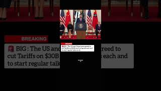 Information BREAKING: U.S. & China Agree to $30B Tariff Cuts & AI Talks #usnews #china #usa #tariffs #shortnews News