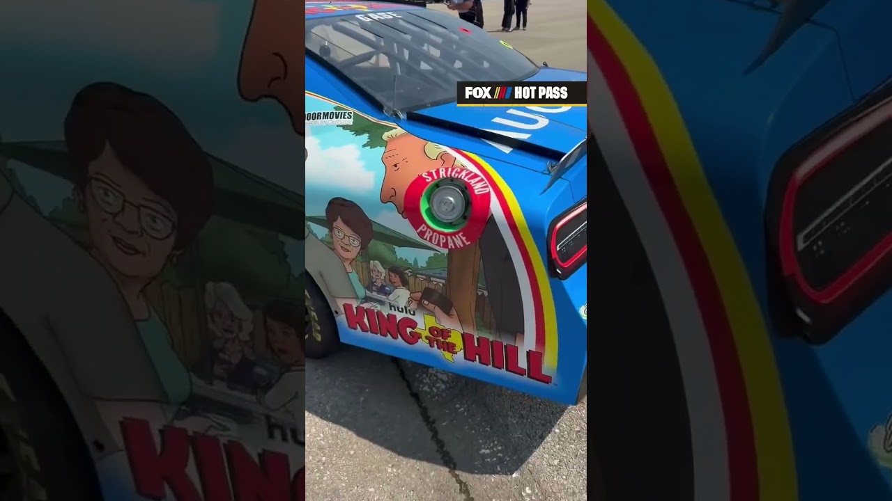 Check out Joey Gase's King of the Hill machine for Iowa 👀 