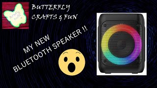 My Bluetooth Speaker Unboxing, Specifications & Fun Havit Sq133Bt Erfly Crafts & Fun