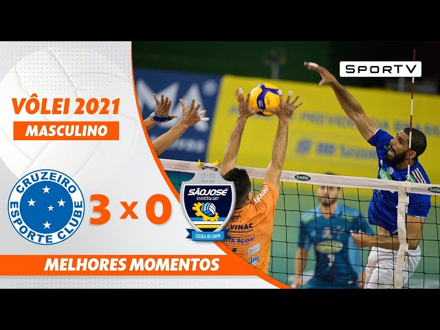 Vôlei: Cruzeiro perde para São José no tie-break e fica com vice da  Supercopa Masculina > No Ataque