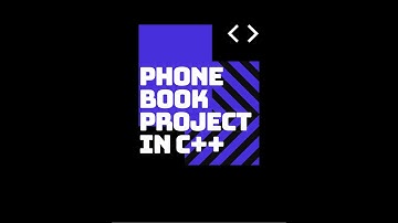 PHONE BOOK PROJECT IN C++ | CONTACT MANAGEMENT APPLICATION IN C++ WITH SOURCE CODE