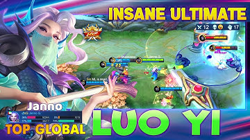 Luo Yi Insane Ultimate! Top Global Luo Yi by Janno ~ Mobile Legends