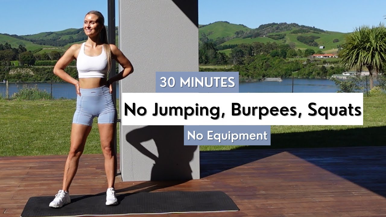30 MINUTE FULL BODY WORKOUT No Jumping, No Squats, No Burpees, No