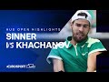 Jannik Sinner v Karen Khachanov | Round Four | Extended Australian Open 2024 Highlights 🇦🇺 image
