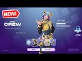 Fortnite August 2025 Crew Pack EARLY Showcase - Bernie Crew Pack Skin Cosmetics with Styles