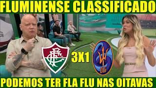 💚🤍FLUMINENSE 3X1 LA GUAIRA! TRICOLOR VENCE E GARANTE VAGA NAS OITAVAS DA LIBERTADORES! 🔥⚽
