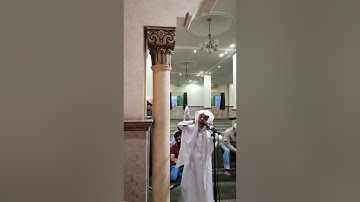 آذان( المغرب) في مسجد زيد بن ثابت في الدمام القارئ عبدالرحمن المري