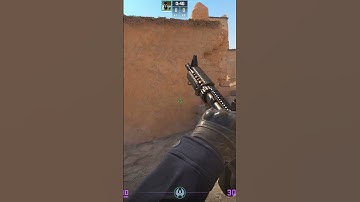 Molotov And Flash For Retake B Site On Dust 2 In CS2 #cs2 #shorts