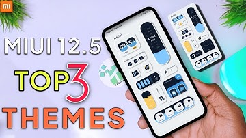Top 3! Premium Best Animation Theme for Miui 12.5 /12 | Miui 12 Change Boot Animation