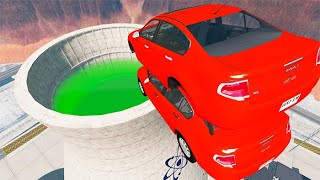 Car Jumps Into Nuclear Centrale #22 – BeamNG.Drive | BeamNG-Destruction