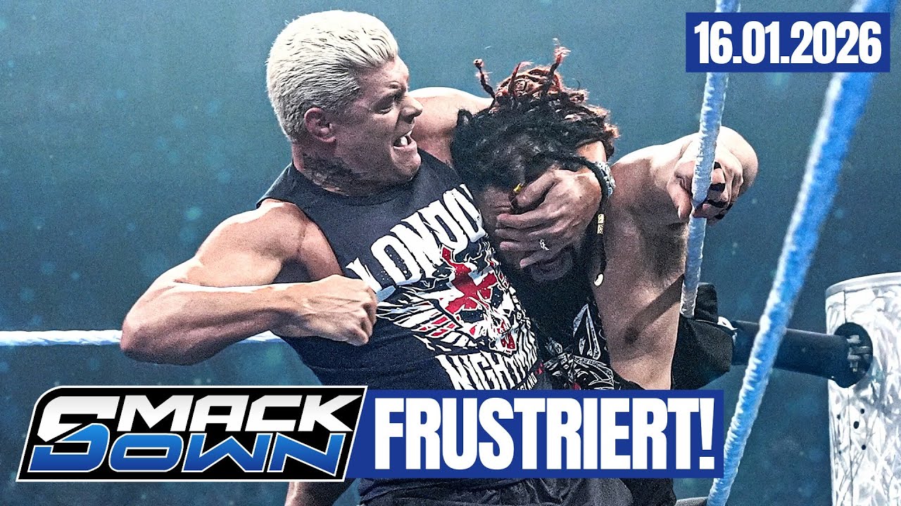 SmackDown 🟦 Der Frust von Cody Rhodes! | WWE-Recap vom 16.01.2026