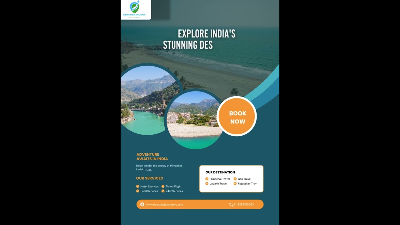 Explore unforgettable destinations with Rising India Holidays#dreamdestinations #risingindiaholidays