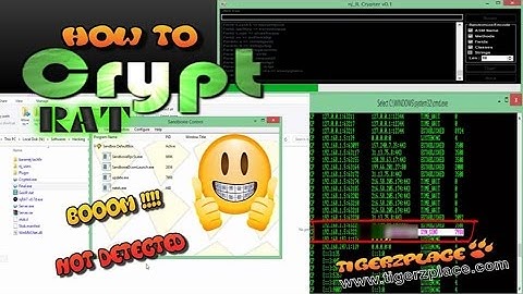 How to crypt a rat (Crypt NjRat Server) | 2017 Method