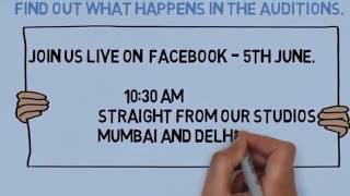 PDCP LIVE AUDITIONS ON FACEBOOK