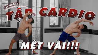 50 phút tập HIIT và Tập Bụng tại nhà | Đốt mỡ toàn thân Buổi 5 | Phase 1 - Ngày 21/91 | SmallGym