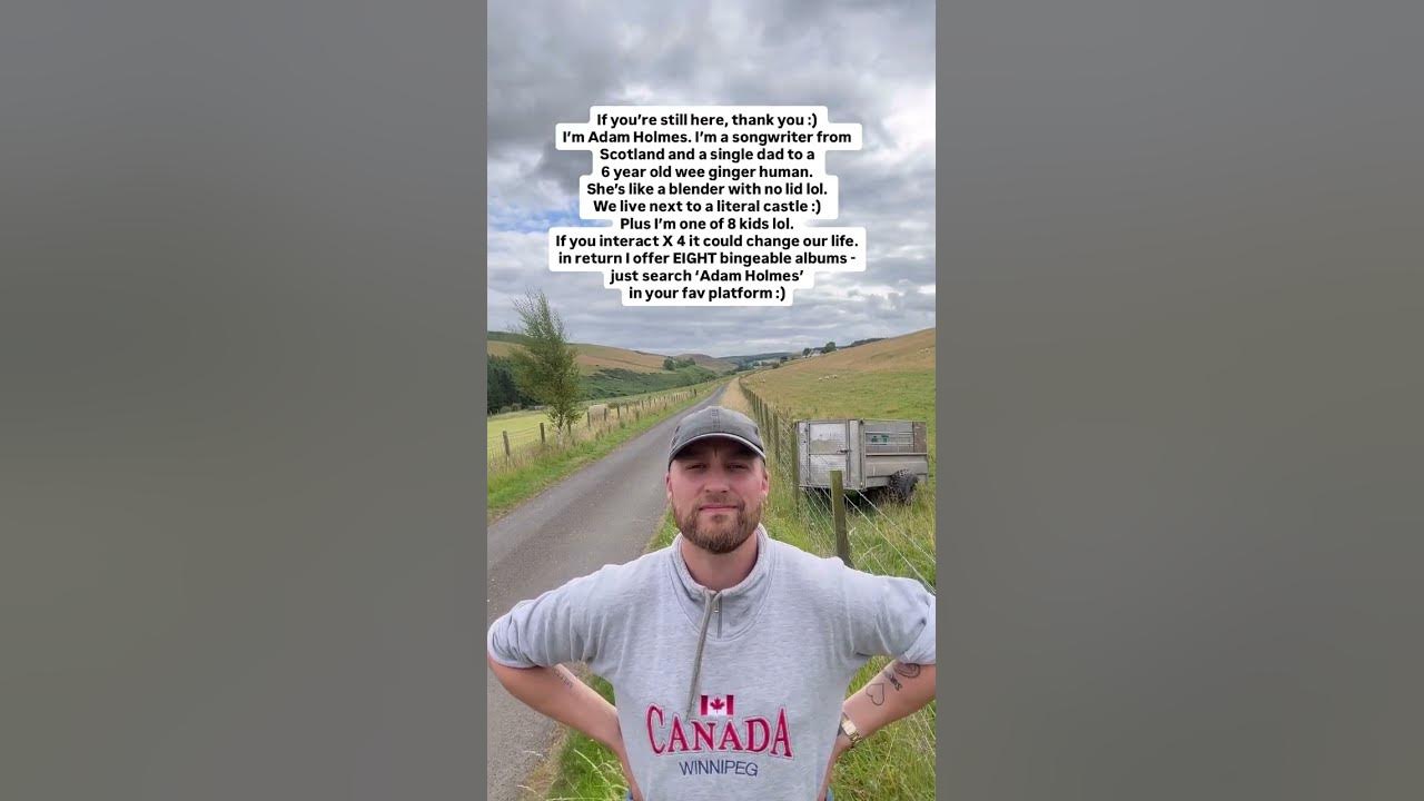 My name is Adam Holmes - I write songs for a living #songwriter #independentartist
