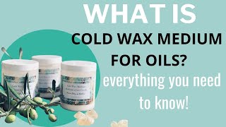 What is cold wax and how to use it in oil painting ? |COLD WAX MEDIUM FOR BEGINNERS| #coldwaxart