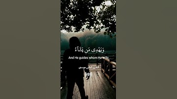 "وَاللَّهُ يَدْعُو إِلَىٰ دَارِ السَّلَامِ " تلاوة من سورة يونس🌙❤