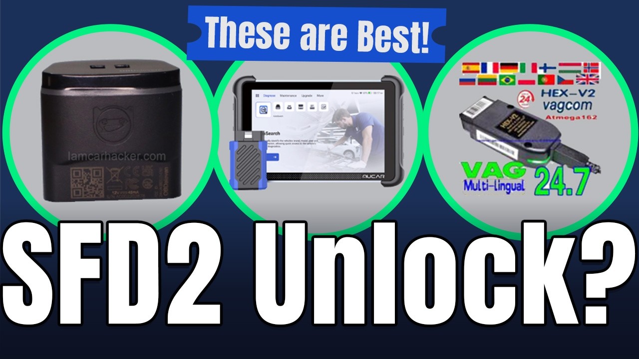 Лучшие сканеры VAG OBD2 в 2025 году — разблокировка и кодирование SFD