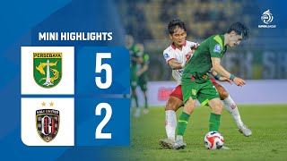 Mini Highlight BRI Super League | PERSEBAYA Surabaya vs Bali United FC | Week 3