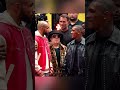 EUBANK JR & CONOR BENN FACE OFF WITH THEIR DADS | NIGEL AND EUBANK SR