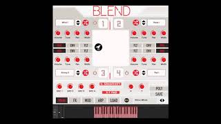 BLEND | REAL TIME SOUND MORPH EXAMPLES | KONTAKT ENGINE