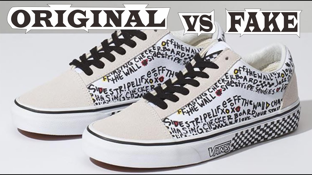 Vans Old Skool Fake Vs Real