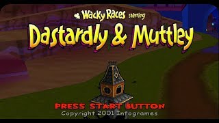 Wacky Races Starring Dastardly and Muttley PS2 - Two Hours Of WACKY Racing