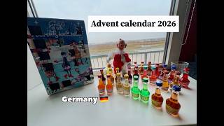 Advent calendar Merry Christmas 2026 Germany 🇩🇪