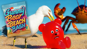 Gummy Bear Beach Bash - OFFICIAL MUSIC VIDEO