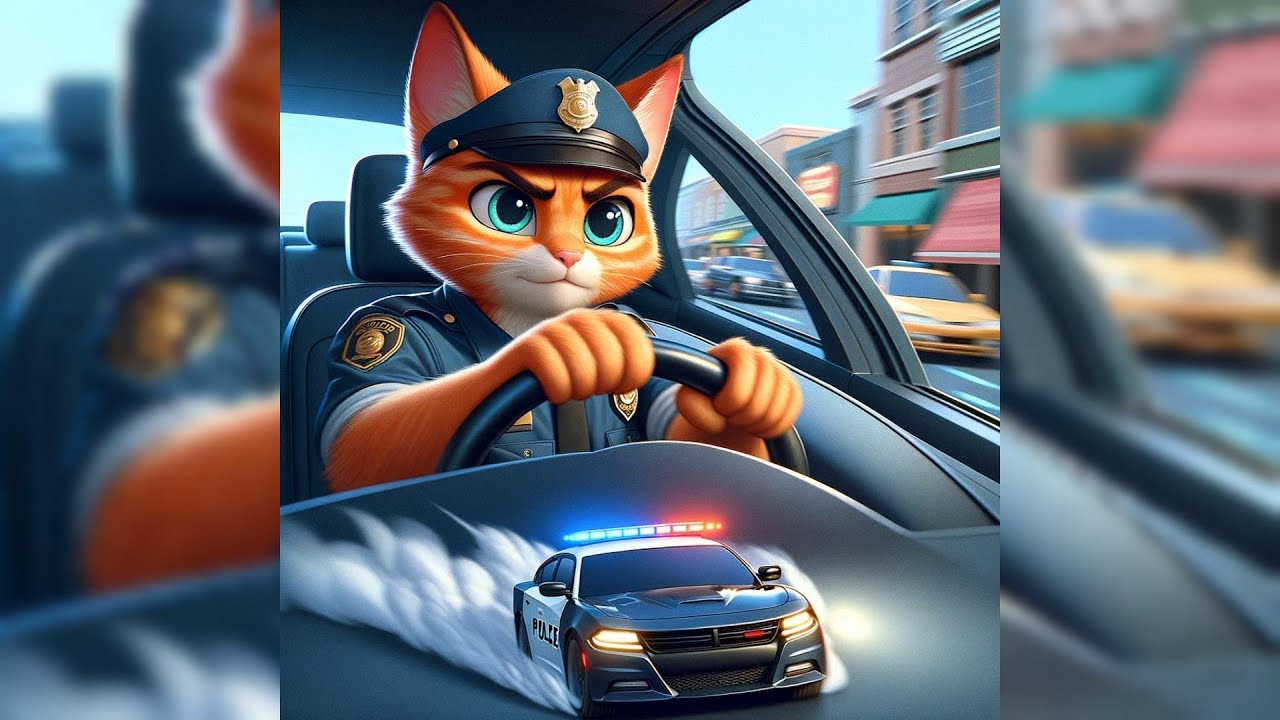 The daily routine of a police officer. 😸😼😽 - YouTube