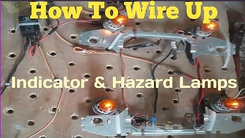 How To Wire Indicator & Hazard Lights(Lamps)
