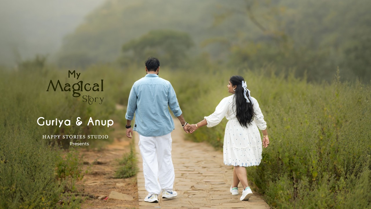 Love in Banaras | Guriya & Anup Pre-Wedding Film | 4K Cinematic | Happy Stories Studio