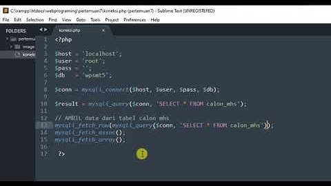 pertemuan 7 web programing
