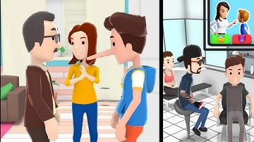 TATTOOS & WEIRD MEETINGS! Perfect Lie Gameplay Part 8