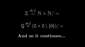 4. Constructing the Integers and Rationals