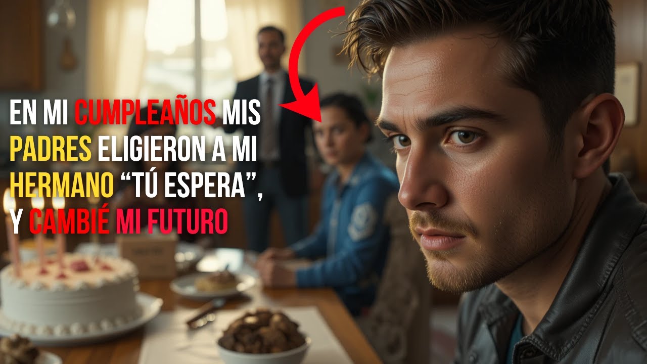 En mi cumpleaños mis padres eligieron a mi hermano, “tú espera”, y cambié mi futuro
