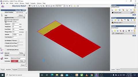 HOW TO MAKE 3D TOOLPATH IN ARTCAM 9.1